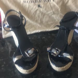 Burberry wedges